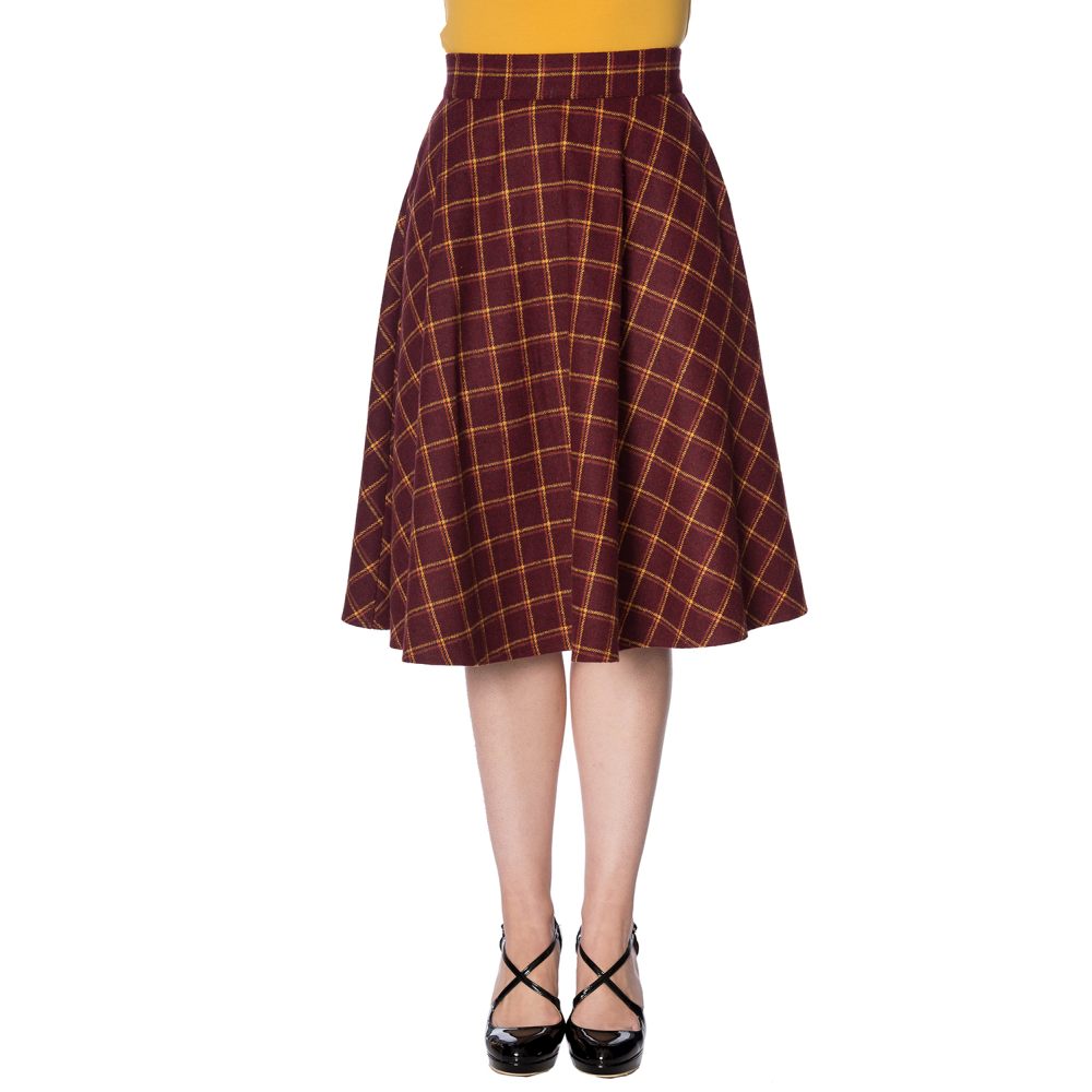 Dancing Days - LADIES DAY SWING Skirt - Red